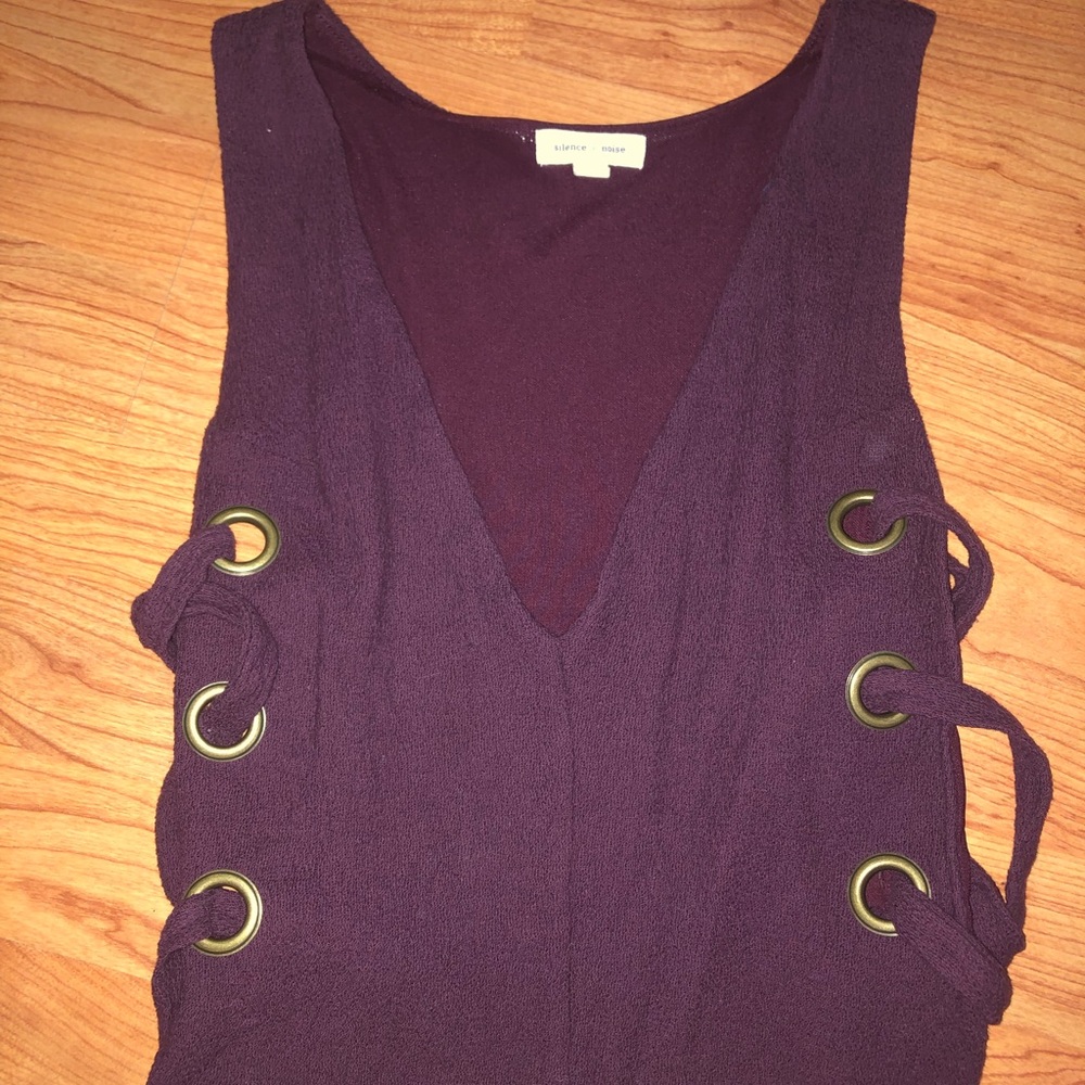 Maroon Urban Outfitters Tank Top